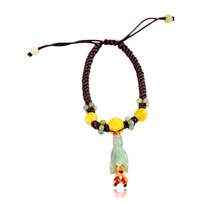 Dalmantian Bell Flower a Valentines Beaded Bracelet for Women Beads Bracelet Design Unforgettable Mother's Day Gift