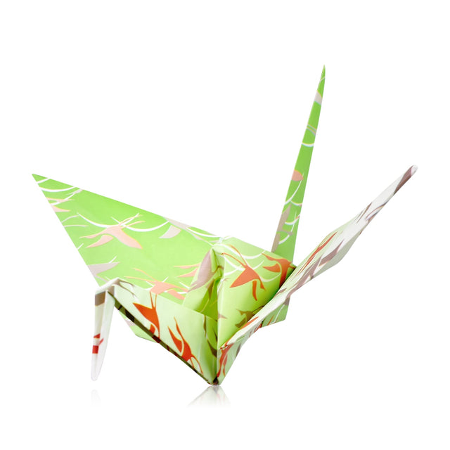 Flying Bird Origami with Peridot August Birthstone A August Gemstone Birthday Gift for Joyful Love
