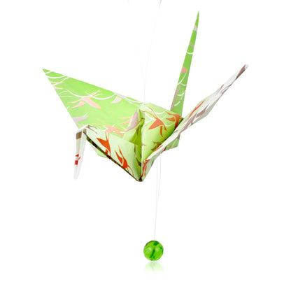 Unique Flying Bird Origami with Peridot August Birthstone A August Gemstone Birthday Gift Celebrating Joyful New Beginnings