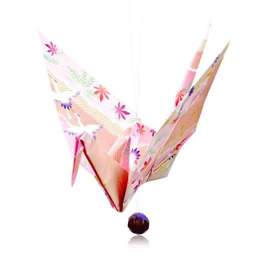 Crane Bird Origami a Jan Birthstone for Unisex Garnet Birthstone Month Birthday Gift for Hope, Strength, and Good Fortune