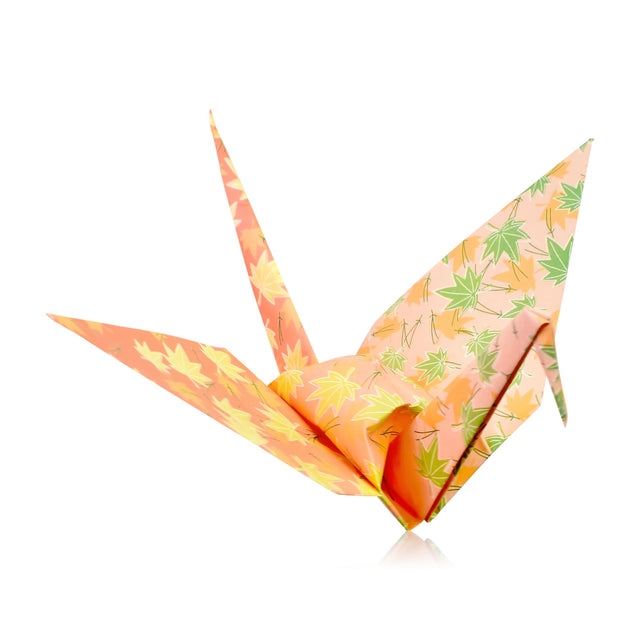 Celebrate November Birthdays with the Warm Glow of Our Amber Origami CraneOrigamiSerenity Jade