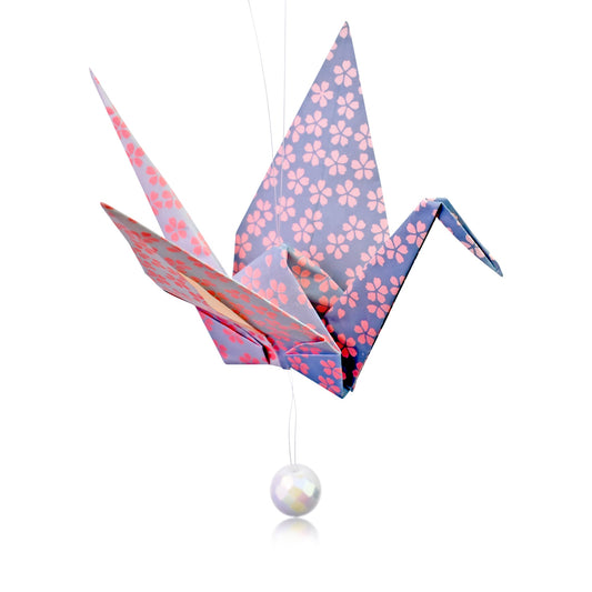 The Paper Crane Mystical Power Opal Birthstone October Birthstone Birthday Gift for Longevity