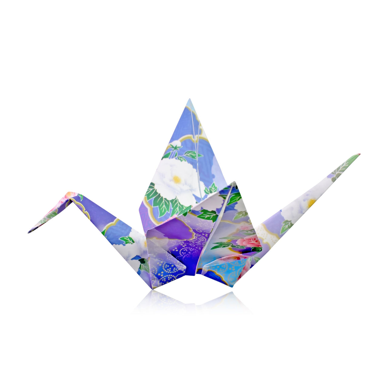 Celebrate September Birthdays with Elegance - Cranes with September BirthstoneOrigamiSerenity Jade