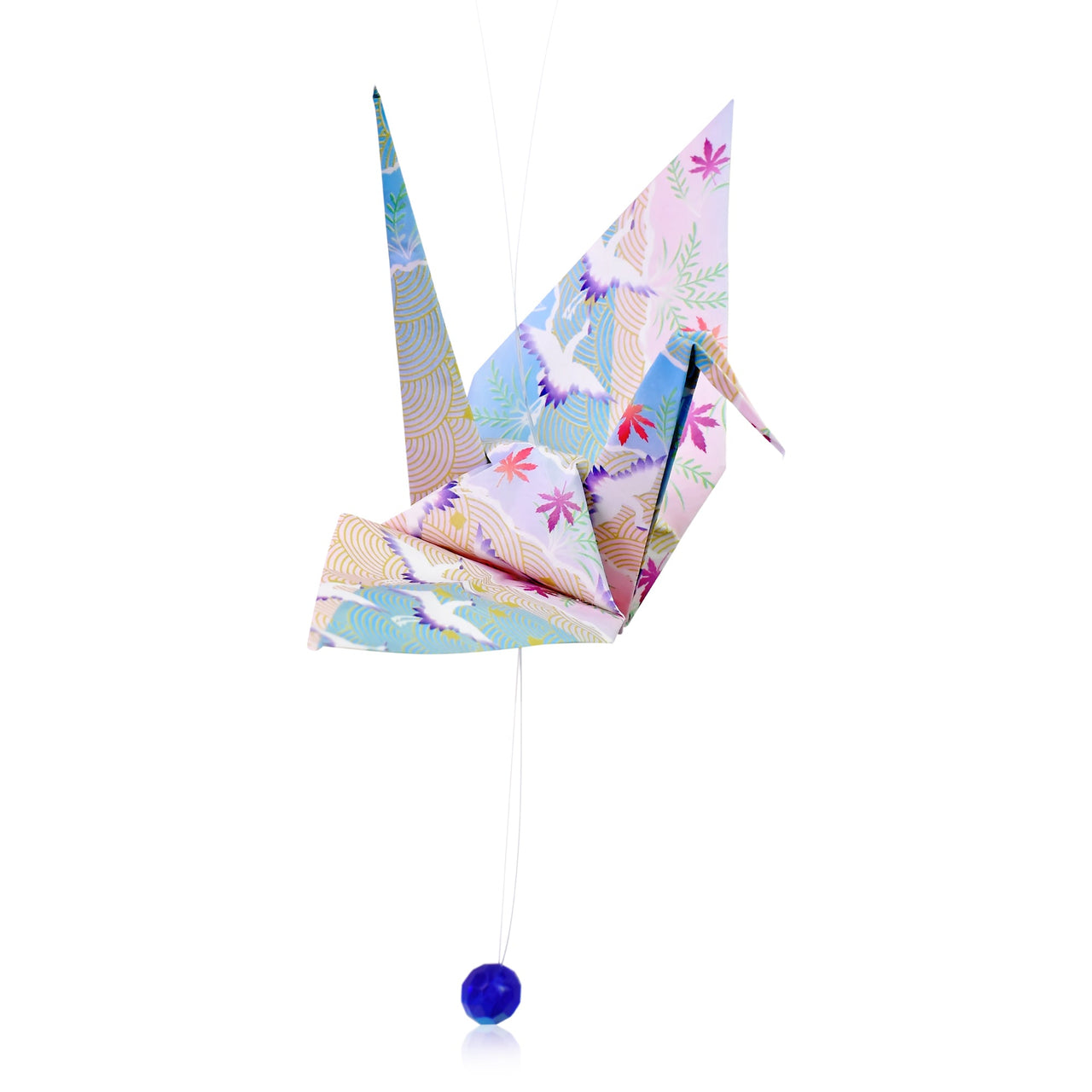 Celebrate September in Style with Our Sapphire Origami Crane - Sapphire Birthstone & CranesOrigamiSerenity Jade
