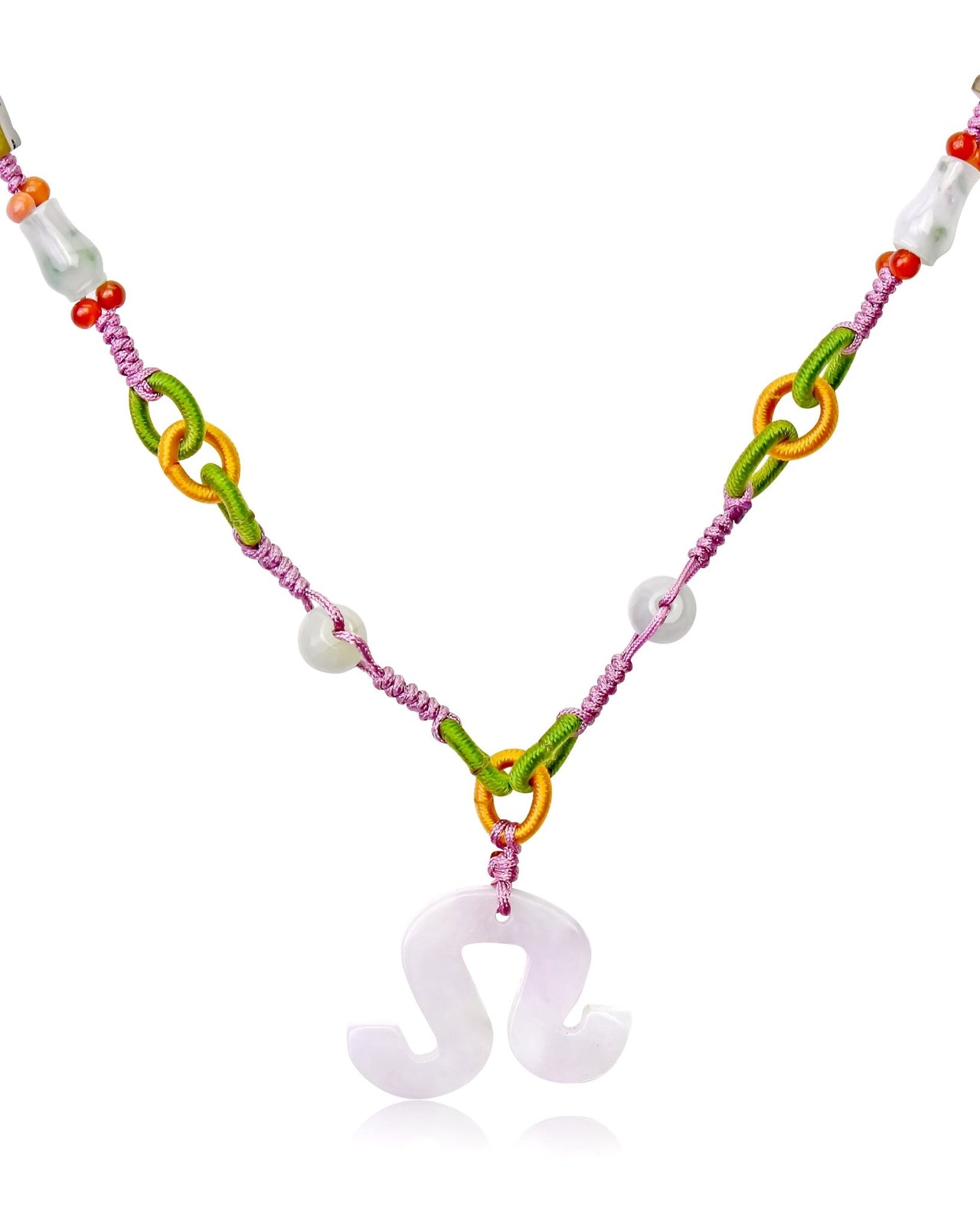 Celebrate Your Leo Powerful Pride with a Handcrafted Jade NecklaceNecklacesSerenity Jade