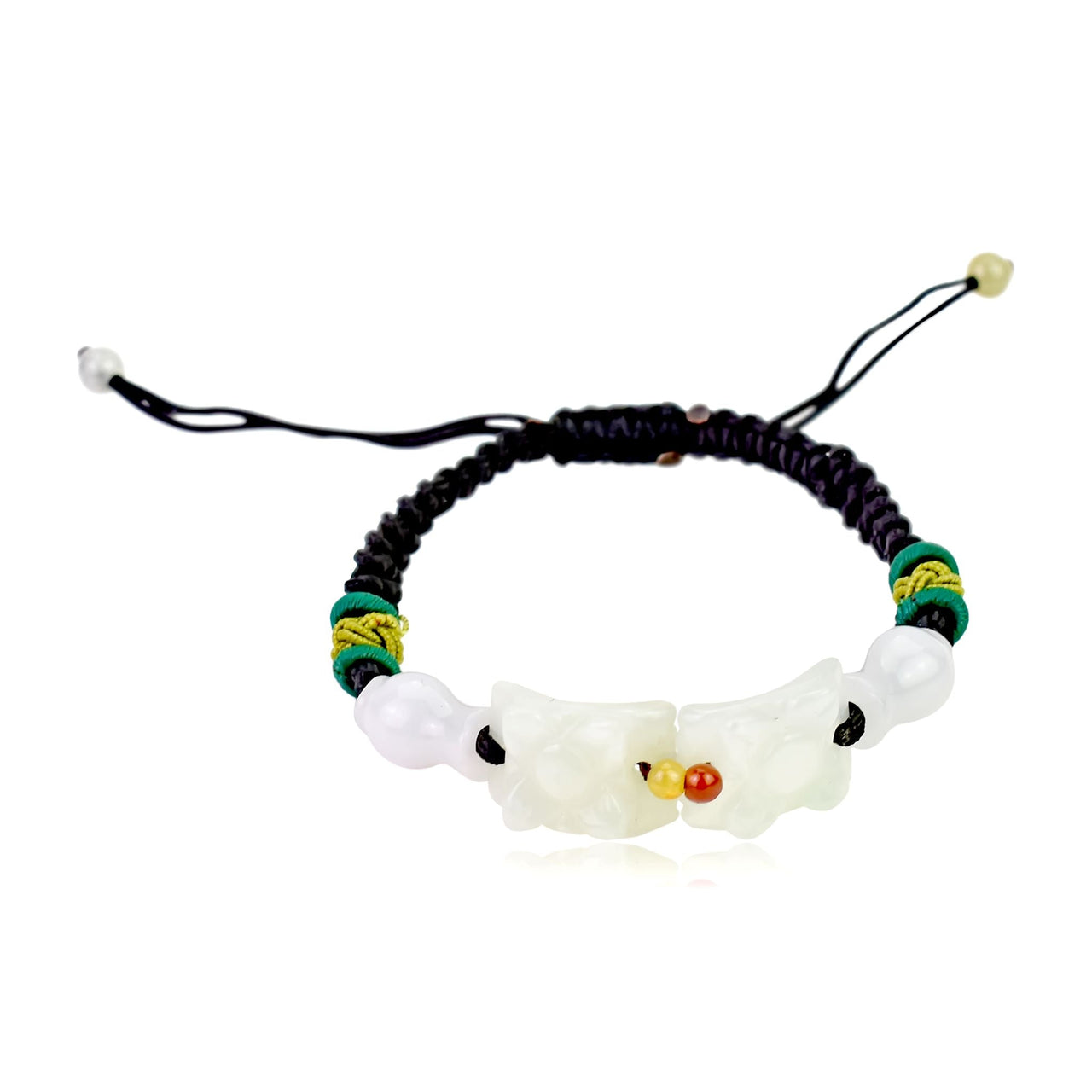 Crafted to Perfection: The Square Shape With Flower Jade BraceletBraceletsSerenity Jade