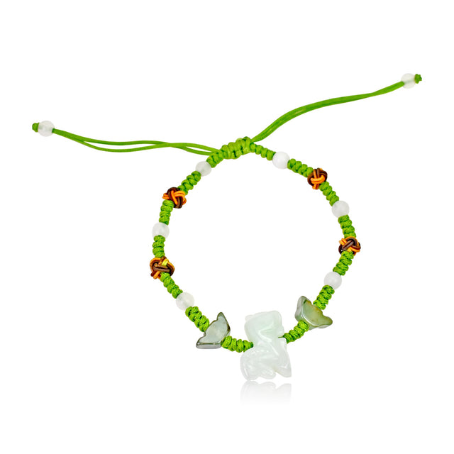 Discover Peace and Prosperity with the Year of the Sheep Jade Beaded BraceletBraceletsSerenity Jade