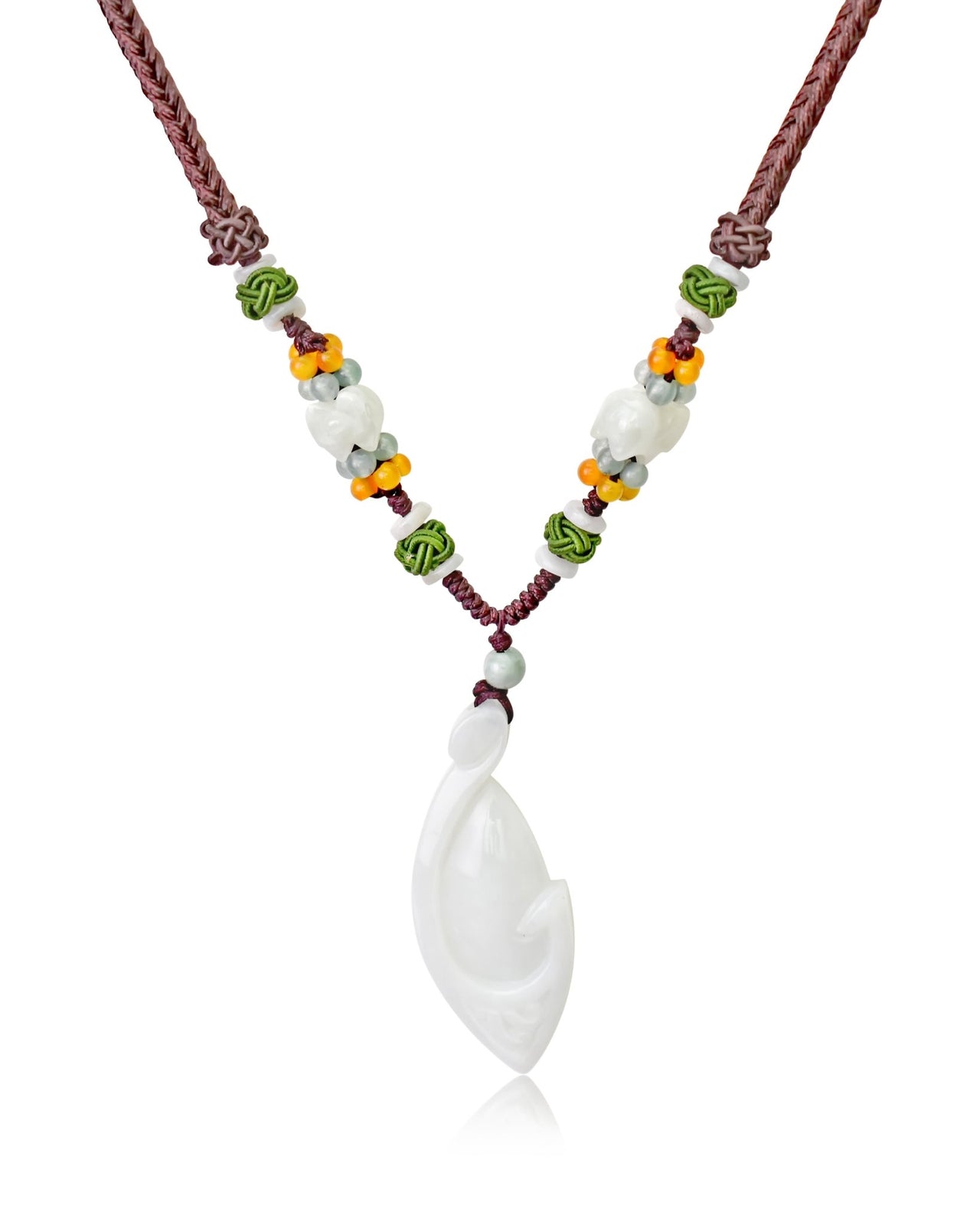Discover the Magic of the Clover Shape Jade Pendant NecklaceNecklacesSerenity Jade