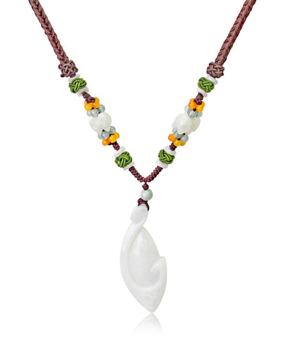 White Jade Twist Jewelry A Custom Necklace For Women Necklace For Wife Graceful Mother’s Day Gifts
