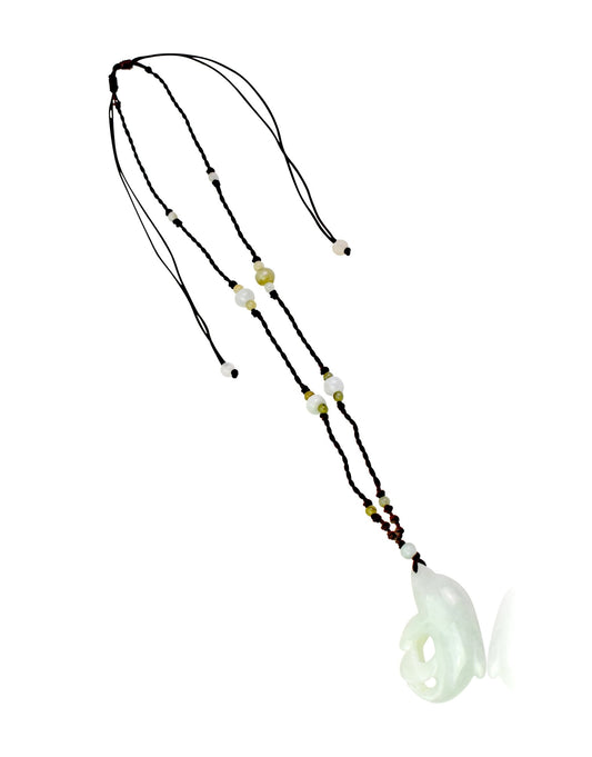 Dolphin Jewelry a Pendant Handmade for Women Necklace Dolphin for Happiness and Intuition a Trendy Mother's Day Gift