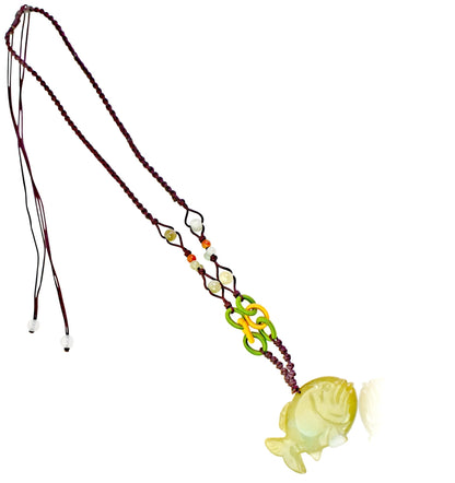 Tropical Fish a Handmade Mens Necklace for Him Ocean Themed Jewelry Soulful Mother's Day or Father Day Gift