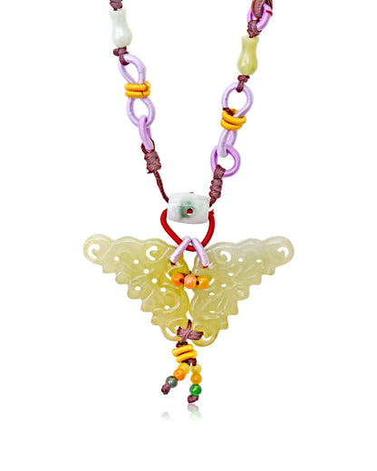 Butterfly Medallion Pendant For Women Custom Medallion Necklace For Joyful Mother's Day or Father's Day Gift