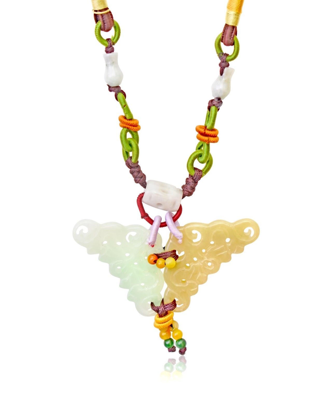 Double Medallion Jade Pendant Necklace – A Symbol of Strength and GraceNecklacesSerenity Jade