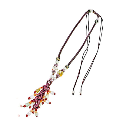 Spiritual Beads Necklace A Unique Handcrafted Jewelry For Unisex Handmade Chain Spiritual Birthday Gift