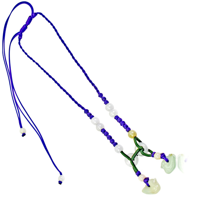 Embrace Love & Freedom with the Double Doves Jade Pendant NecklaceNecklacesSerenity Jade