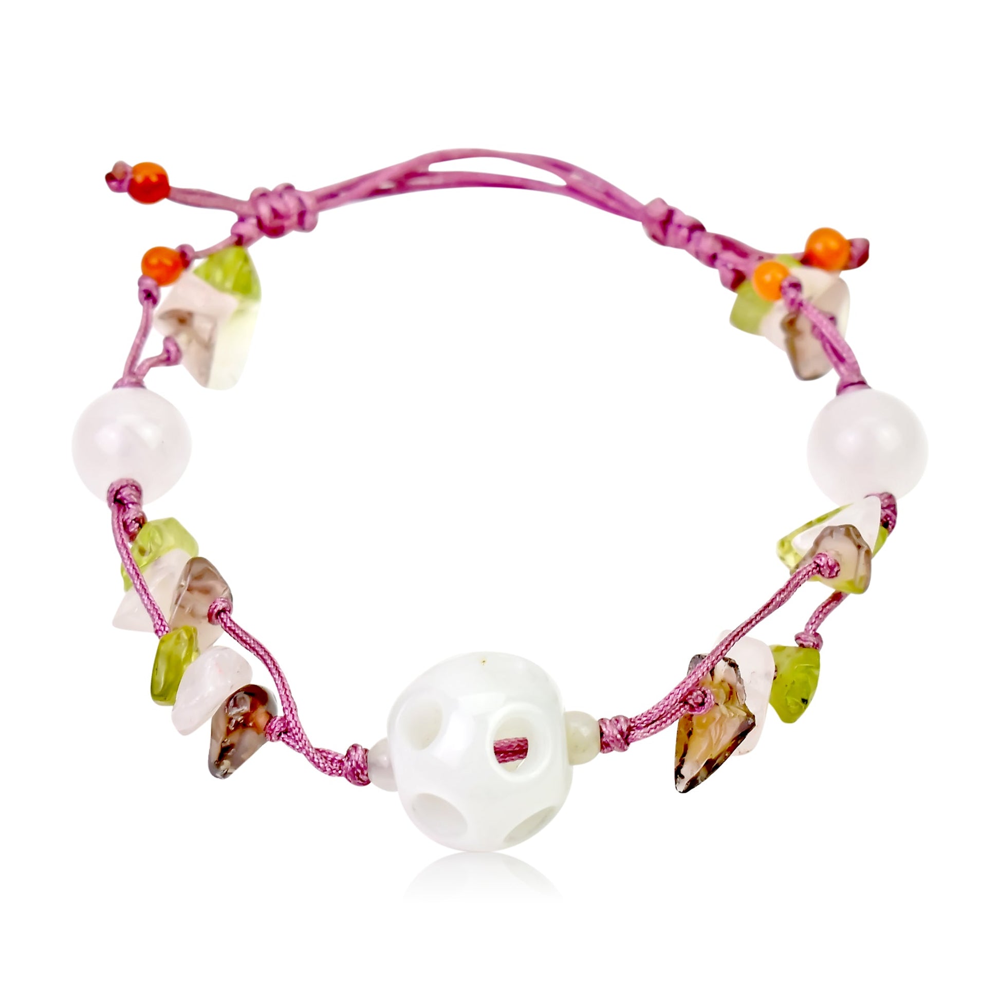 Embrace Love & Harmony with the Lavender Serenity Gemstone BraceletBraceletsSerenity Jade