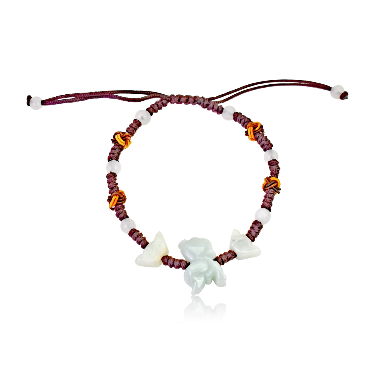 Embrace Loyalty, Courage, and Joy Zodiac Handmade Jade BraceletBraceletsSerenity Jade