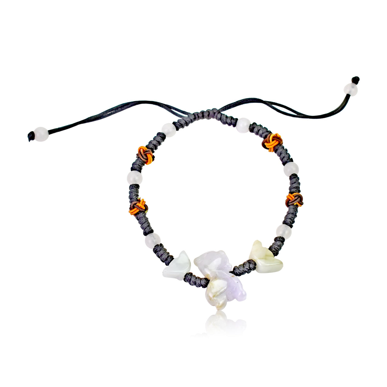 Embrace Loyalty, Courage, and Joy Zodiac Handmade Jade BraceletBraceletsSerenity Jade