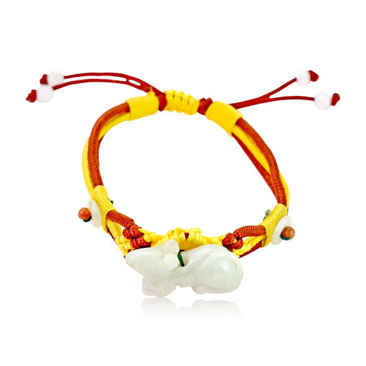 Men Chinese Zodiac Charm Bracelet a Rat Zodiac for Year of the Rat Sign Father's Day Gift