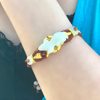 Women Chinese Zodiac Charm Bracelet a Rat Zodiac for Year of the Rat Sign Mother’s Day Gift