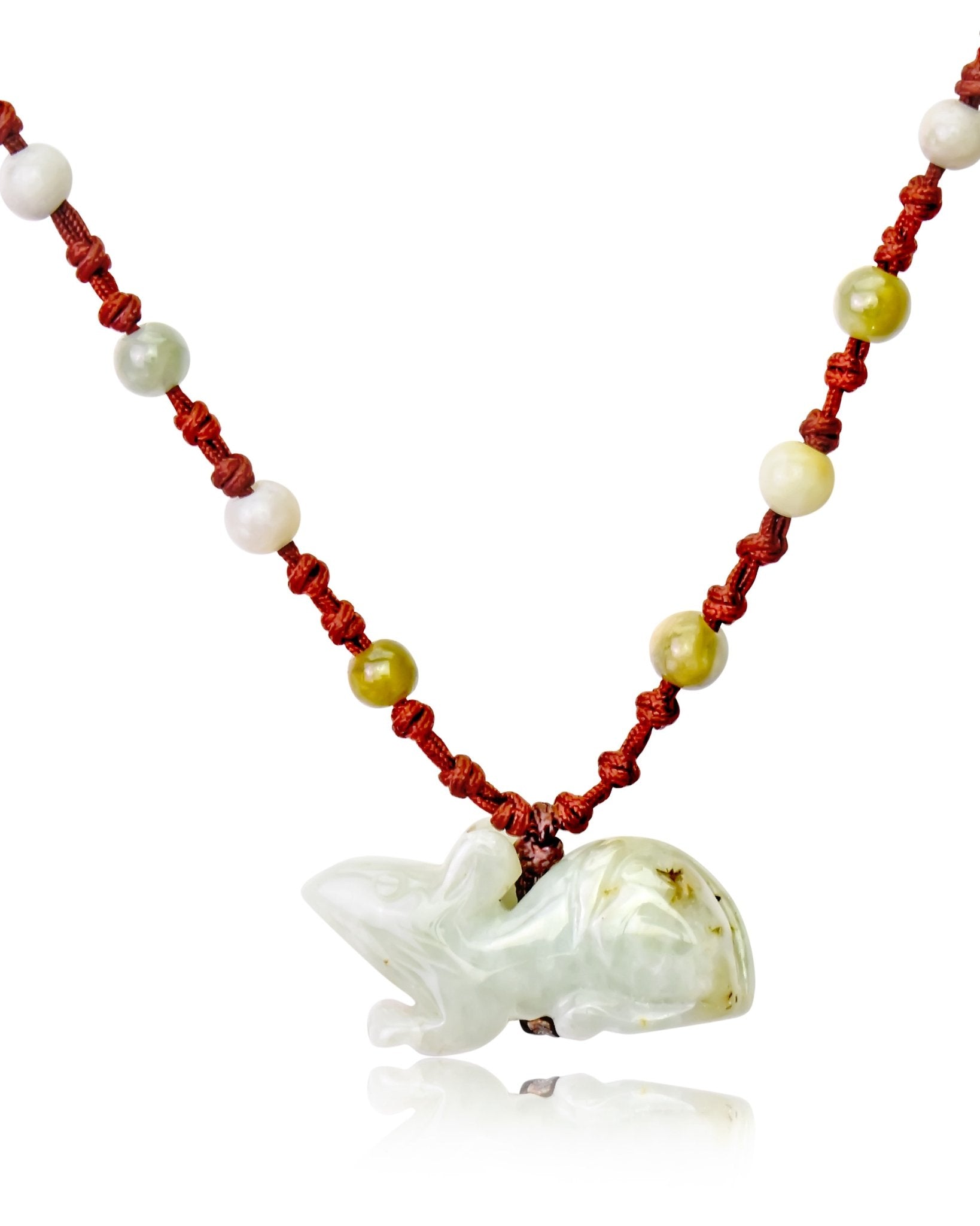 Embrace the Clever Spirit of the Rat in Style - Jade Pendant NecklaceNecklacesSerenity Jade