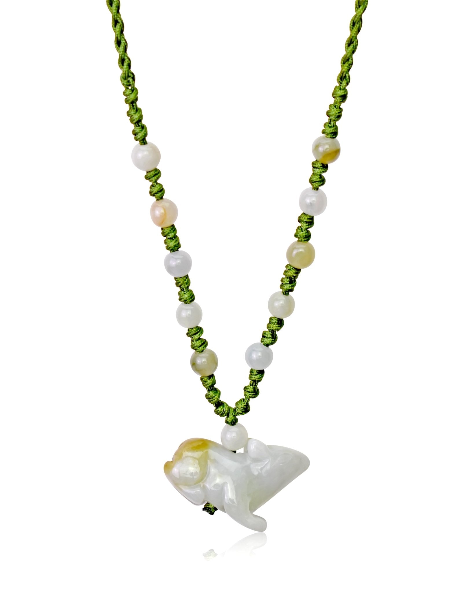 Embrace the Clever Spirit of the Rat in Style - Jade Pendant NecklaceNecklacesSerenity Jade