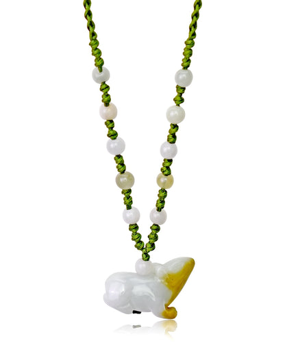 Meaningful Birthday Gift With Lucky Energy with Rat Necklace For Year Of The Rat An Oriental Zodiac For Unisex