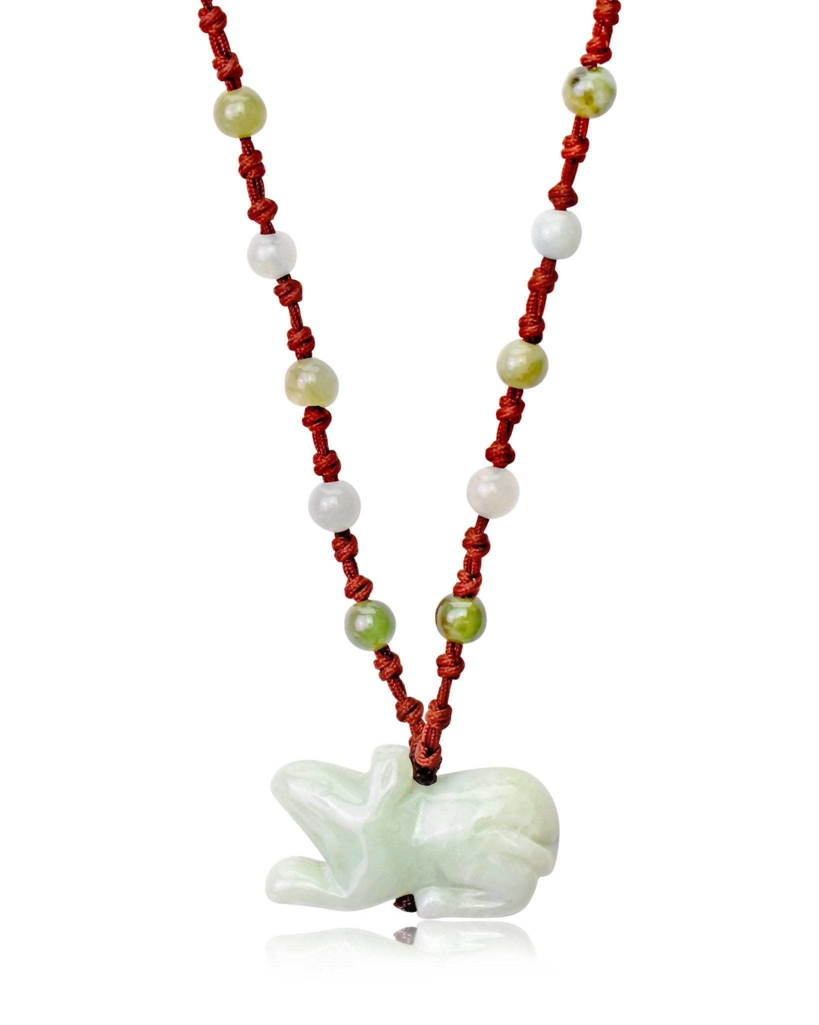 Embrace the Clever Spirit of the Rat in Style - Jade Pendant NecklaceNecklacesSerenity Jade
