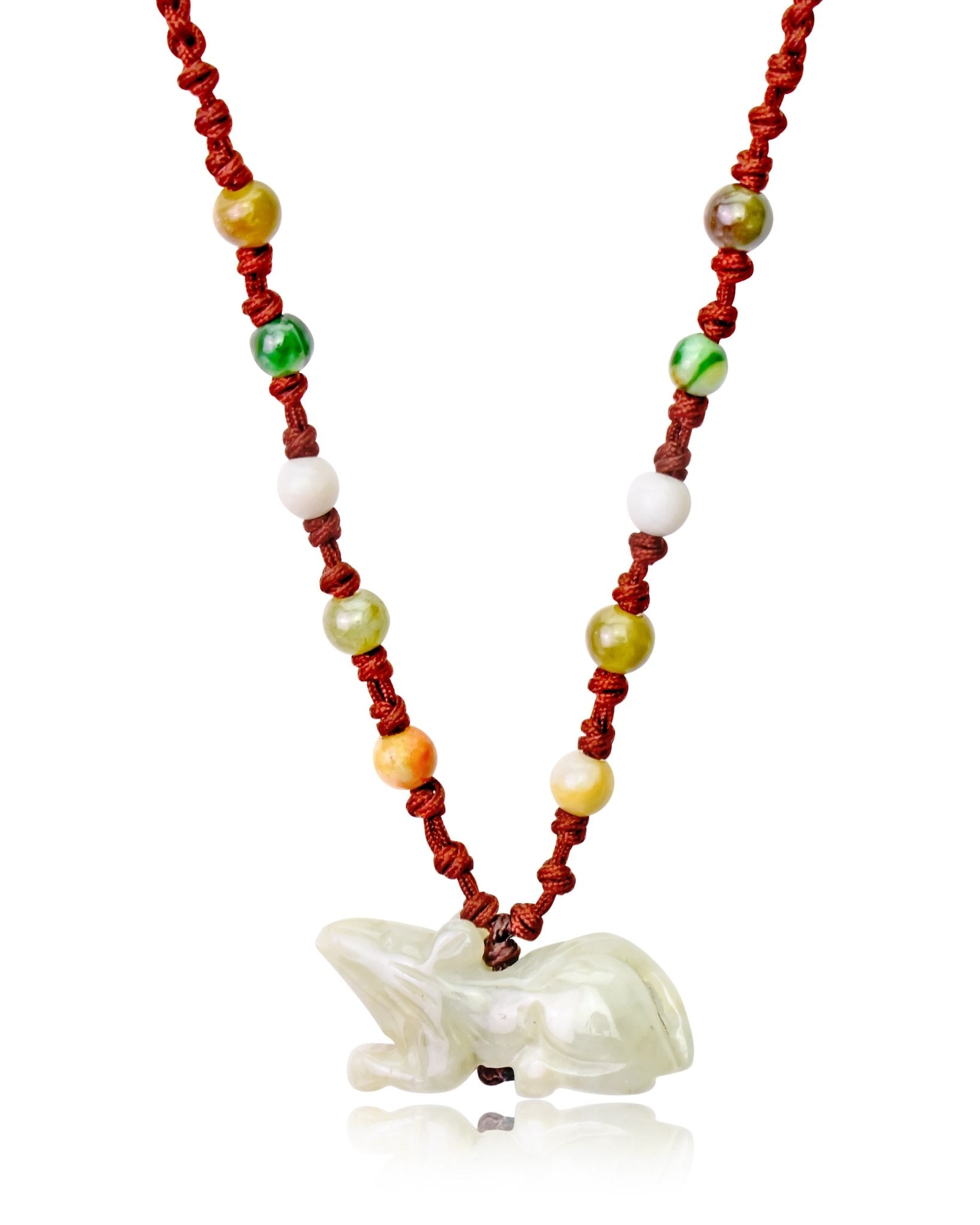 Embrace the Clever Spirit of the Rat in Style - Jade Pendant NecklaceNecklacesSerenity Jade