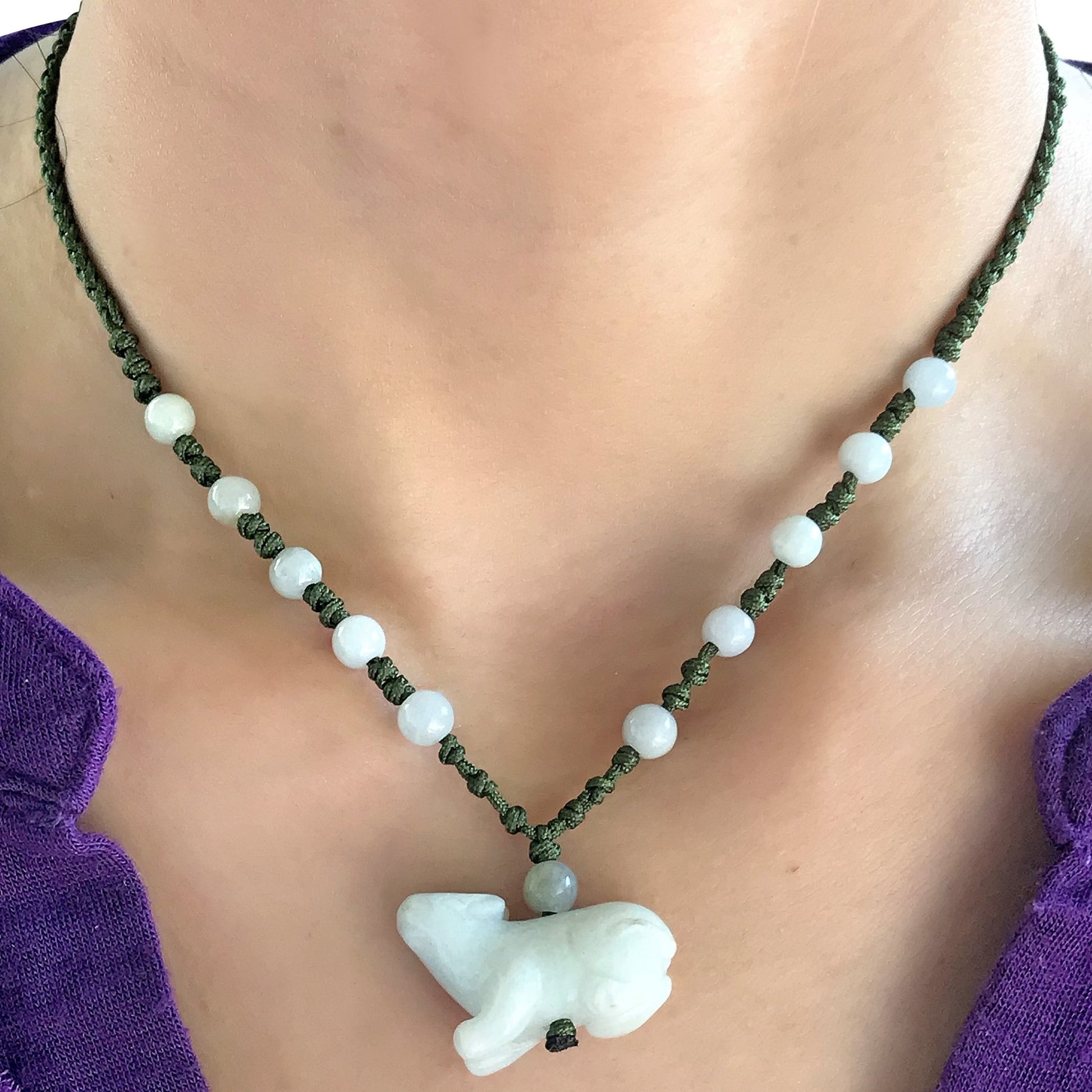 Embrace the Clever Spirit of the Rat in Style - Jade Pendant NecklaceNecklacesSerenity Jade