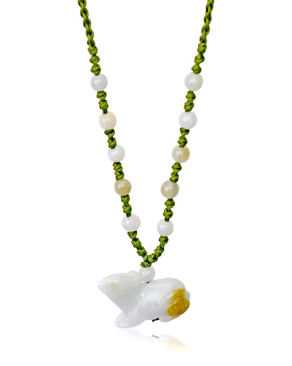 Handmade Rat Necklace Year Of The Rat Oriental Zodiac For Unisex Meaningful Birthday Gift With Lucky Energy