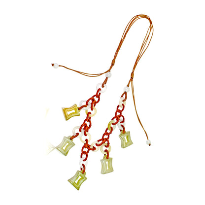 Gemini Charm Necklace a Gemini Birthstone Jewelry For Unisex Birthday Gift
