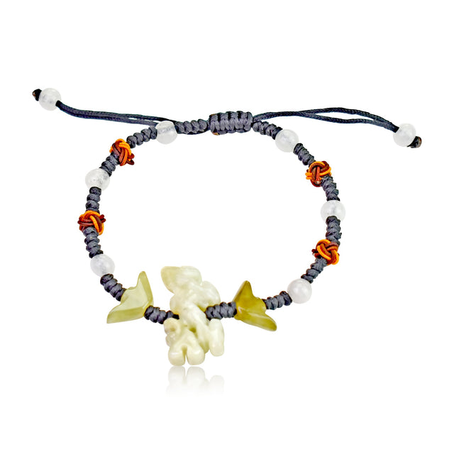 Embrace the Essence of the Dragon Handmade Jade BraceletBraceletsSerenity Jade