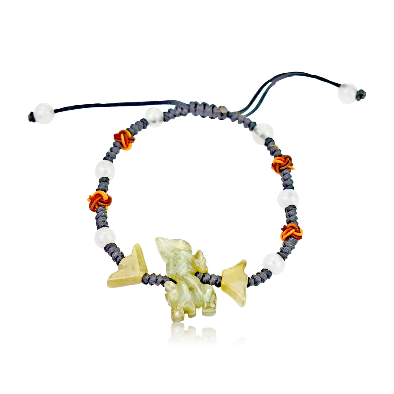Embrace the Essence of the Dragon Handmade Jade BraceletBraceletsSerenity Jade