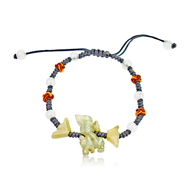 Embrace the Essence of the Dragon Handmade Jade BraceletBraceletsSerenity Jade