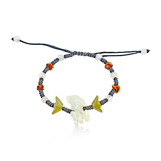 Embrace the Essence of the Dragon Handmade Jade BraceletBraceletsSerenity Jade