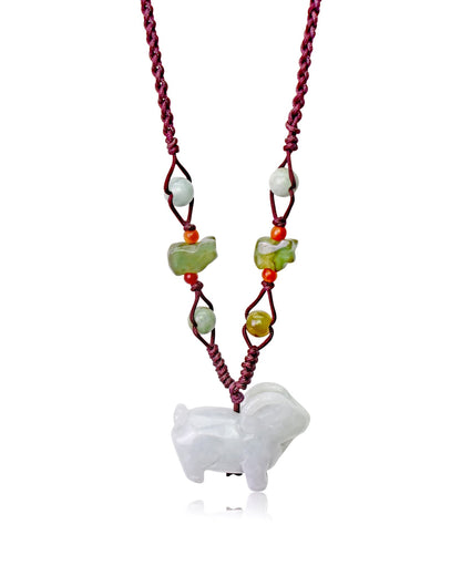 Goat Jewelry a Sheep Zodiac Sign Uplifting Spiritual Lamb Necklace For Her Heartfelt Birthday Gift