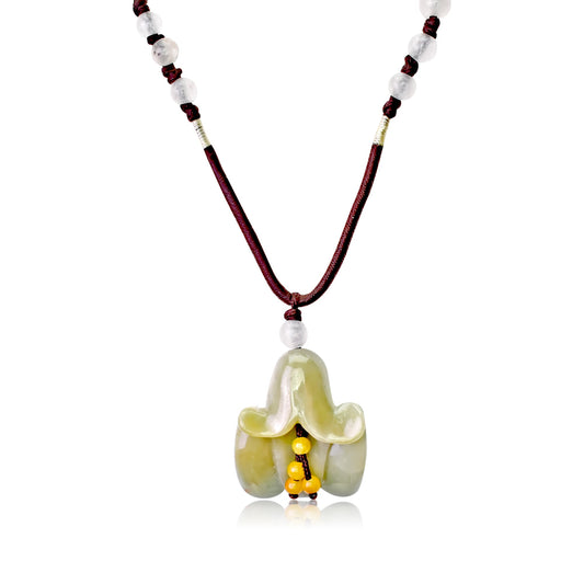Campanula Cherry Bells a Birthstone Necklace for Women Mothers Necklace Unforgettable Anniversary Gift