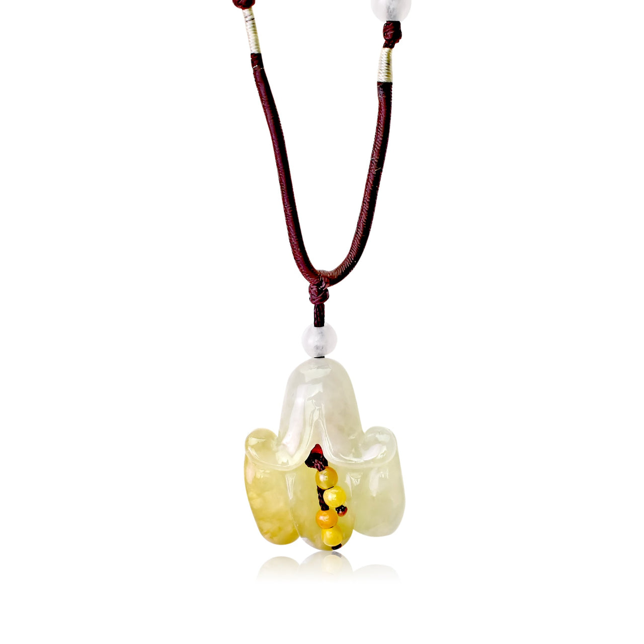 Handcrafted Campanula Cherry Bells a Birthstone Necklace for Women Mothers Necklace Meaningful Mother’s Day Gift