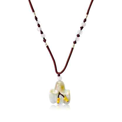 One-of-a-kind Campanula Cherry Bells a Birthstone Necklace for Women Mothers Necklace Meaningful Mother’s Day Gift