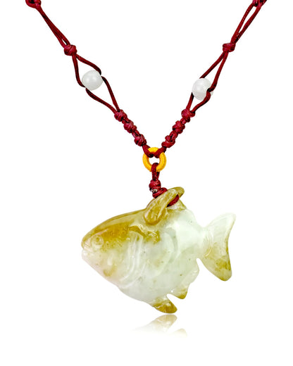 Fish Charm Pendant Fish Sea Themed Jewellery Calming Energy Heartfelt Father’s Day Gift