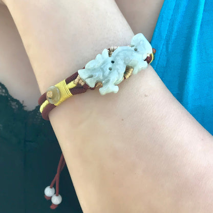 Zodiac Dragon Bracelet a Jade Dragon Bracelet For Good Health Mother’s Day Or Father’s Day Gift