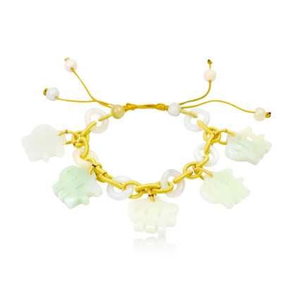 Handmade Jade Virgo Jewelry For Unisex Calming Virgo Bracelet For Mother’s Day And Father’s Day Virgo Zodiac Bracelet