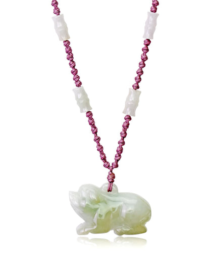 Asian Zodiac Signs for Mens Necklace Chinese Zodiac Signs Boar For Prosperity Anniversary Gift