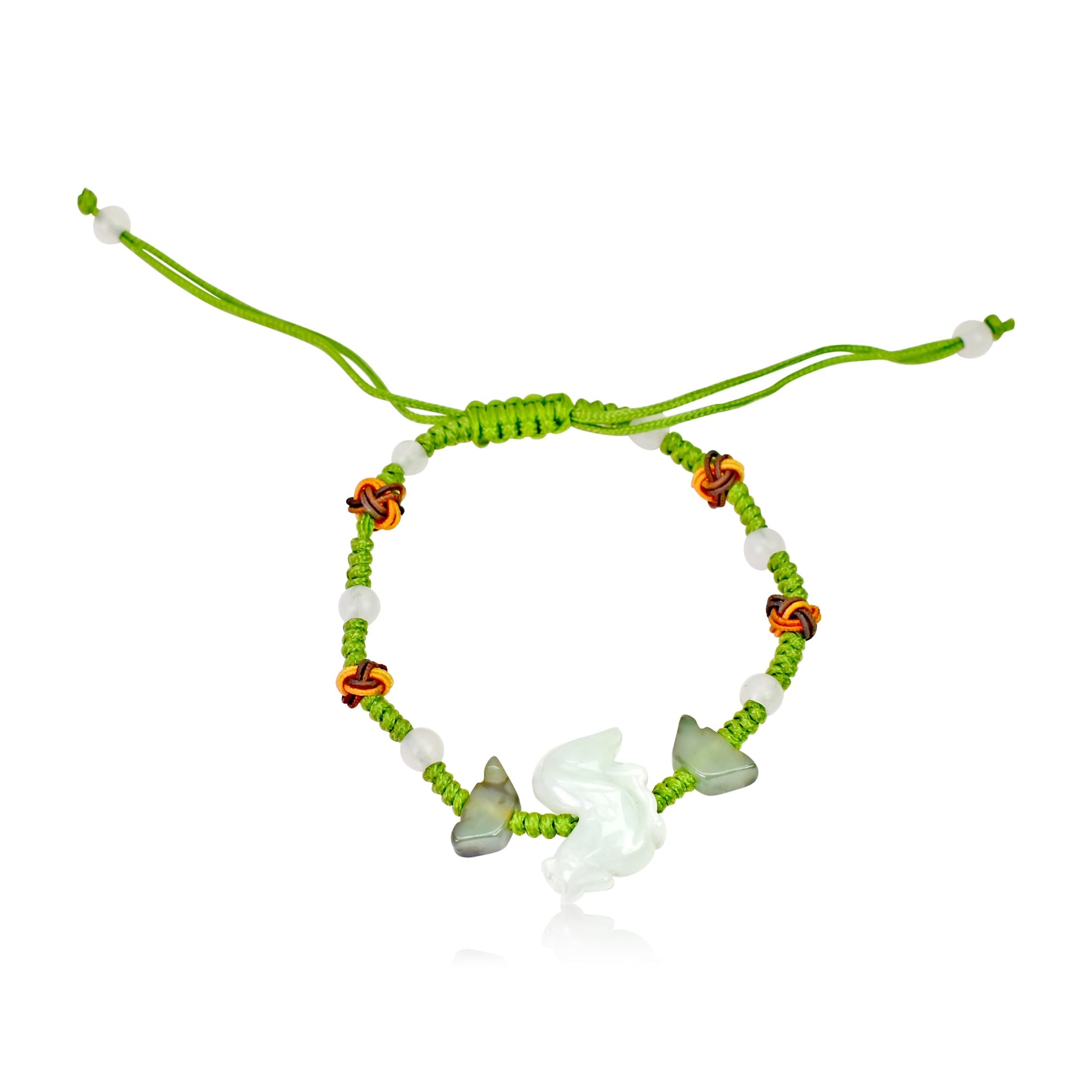 Embrace the Spirit of the Rooster Zodiac Handmade Jade BraceletBraceletsSerenity Jade