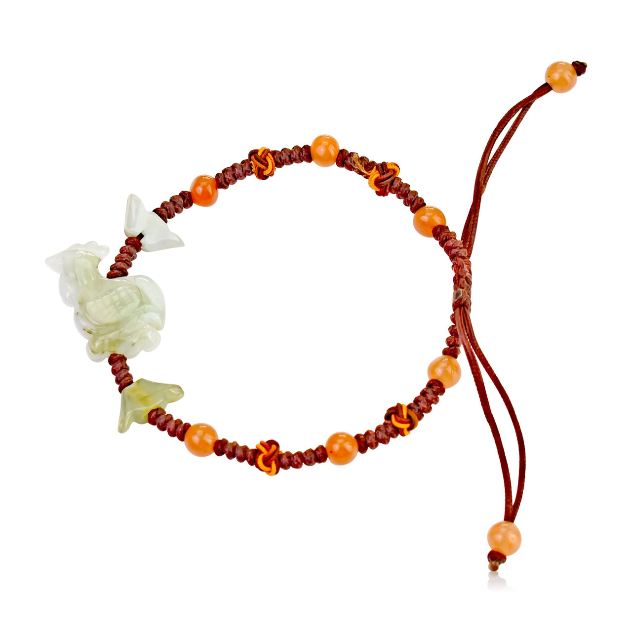 Embrace the Spirit of the Rooster Zodiac Handmade Jade BraceletBraceletsSerenity Jade
