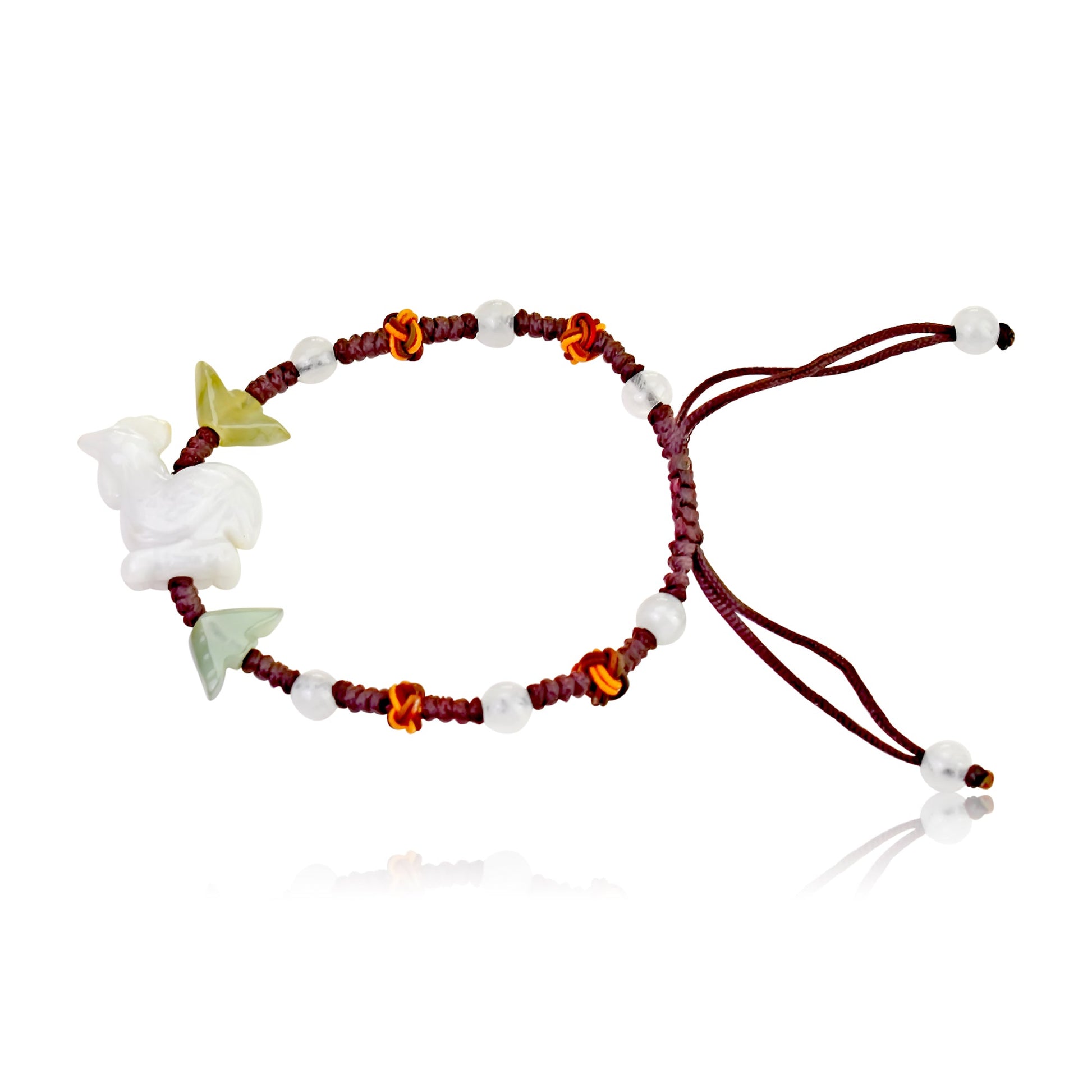 Embrace the Spirit of the Rooster Zodiac Handmade Jade BraceletBraceletsSerenity Jade