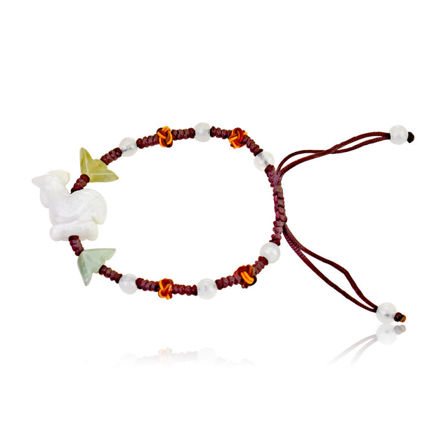 Embrace the Spirit of the Rooster Zodiac Handmade Jade BraceletBraceletsSerenity Jade
