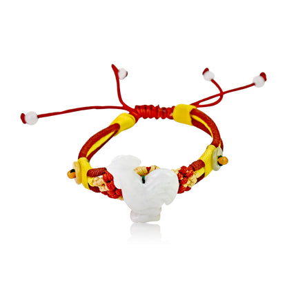 Year of the Rooster a Chicken Charm Bracelet A Charm Bracelets for Unisex Empowering Birthday Gift