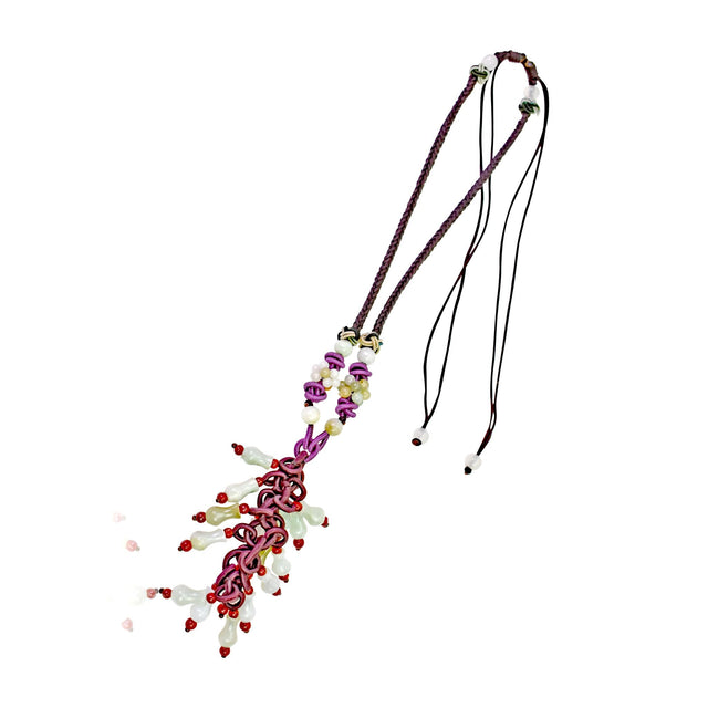 Embrace Timeless Beauty with the Handmade Multiple Vase Jade Pendant NecklaceNecklacesSerenity Jade